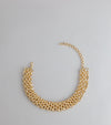 Stack The Drama Chunky Chain Statement Necklace