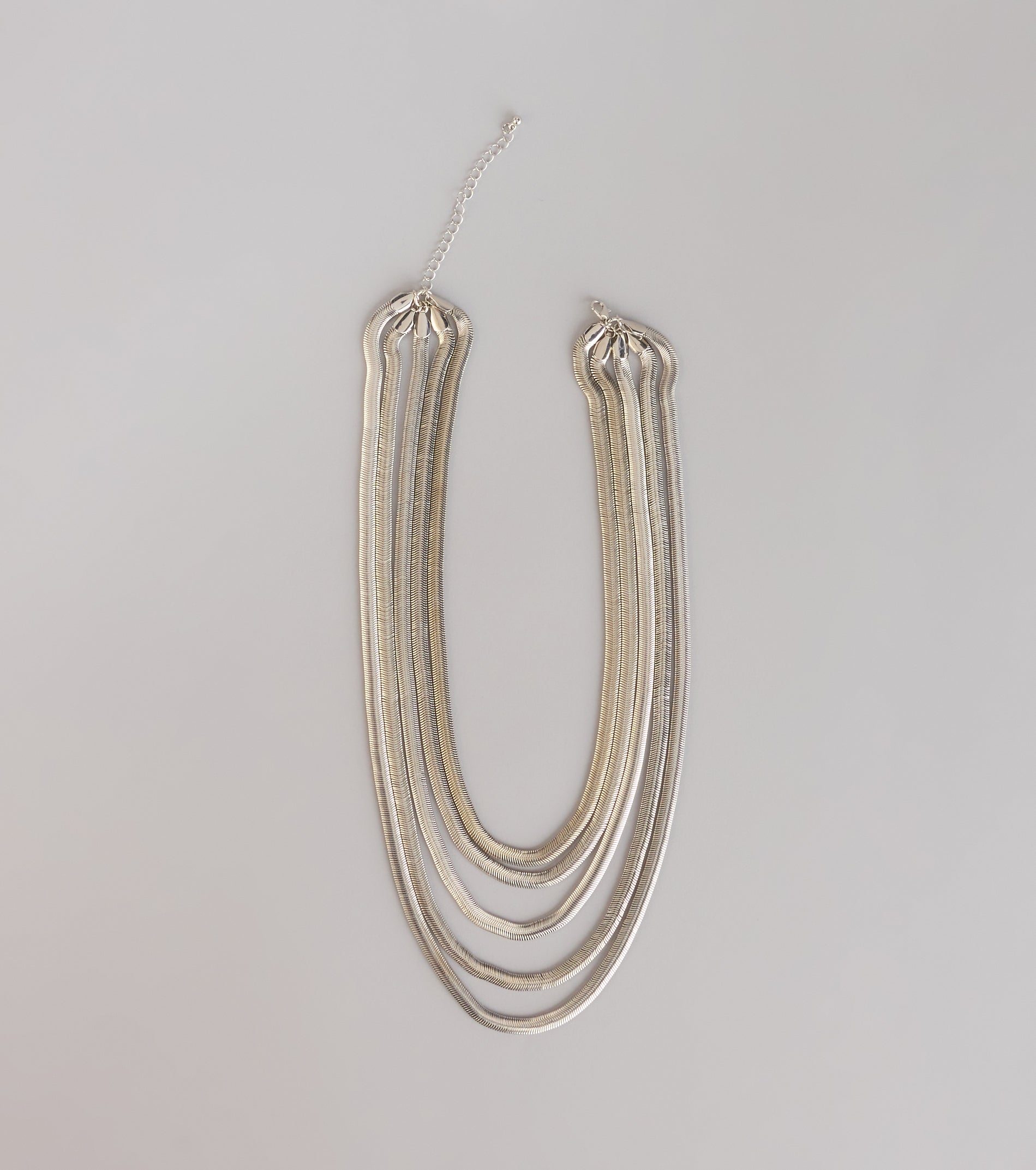 More Attitude Layered Snake Chain Necklace